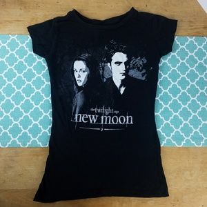 The Twilight Saga Juniors Size Medium Shirt Black